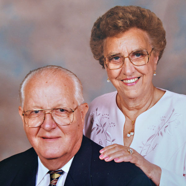 Tom’s parents, Garret and Raeann Dykhouse, longtime supporters of Christian Health