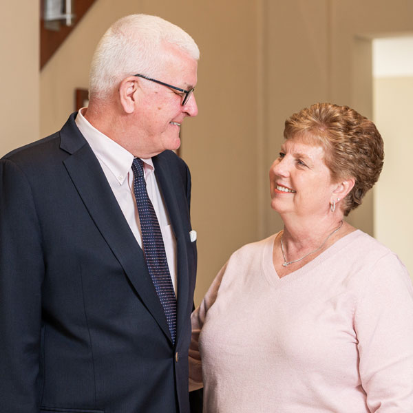 Tom Dykhouse, Chair of the Christian Health Board of Trustees, and his wife, Linda.